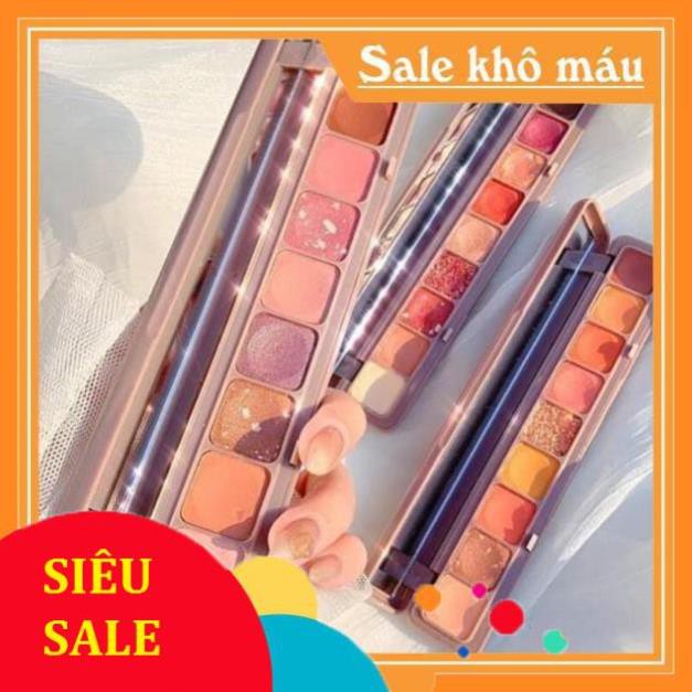 ( Siêu Sỉ Tốt ) Bảng Phấn Mắt 9 Ô Nhũ 3600 Lameila Soft Eye Shadow Chính Hãng Nội Địa - Mùi Beauty