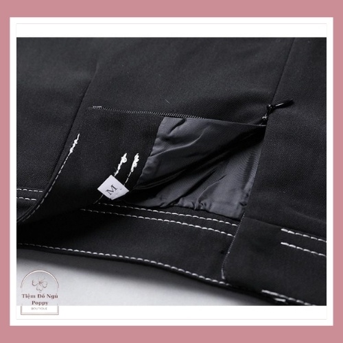 Chân váy chữ A ngắn chỉ viền trơn kèm lót mặc trong váy, Chân váy nữ Hàn Quốc cao cấp giá  rẻ POPPY-V04 | BigBuy360 - bigbuy360.vn