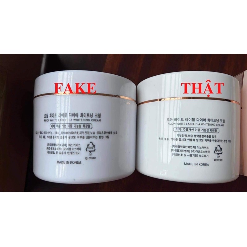 Kem Dưỡng Trắng Da Body Tế Bào Gốc Rmon White Label Dia Whitening Cream 200ml Hàn Quốc.