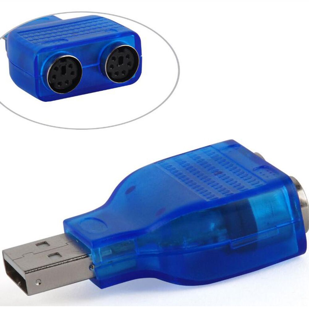 1 Đầu Chuyển Đổi Augustine Convinent Usb Sang Ps2 Laptop Tiện Dụng