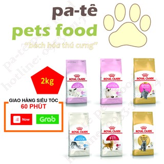 [Túi 2Kg] Hạt thức ăn cho mèo ROYAL CANIN - Xuất xứ Pháp - Hàng chính hãng