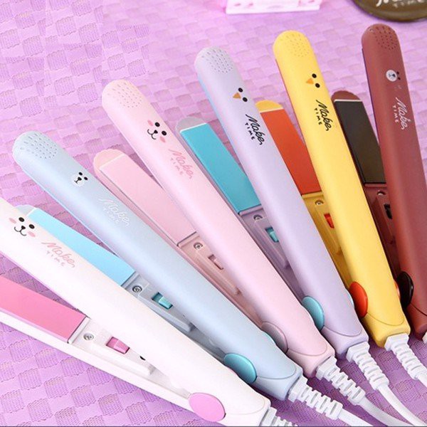 Máy duỗi tóc, bấm tóc mini siêu kute