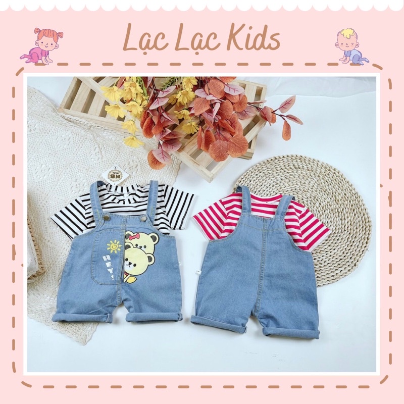 Set yếm bò bé gái