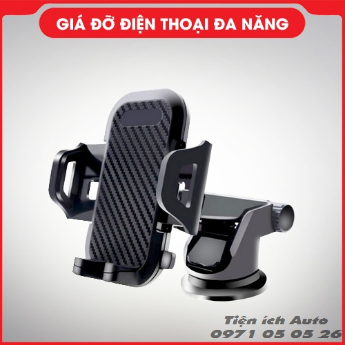Giá đỡ điện thoại trên ô tô gắn taplo và cửa gió điều hòa, kẹp điện thoại ô tô | tienich_auto