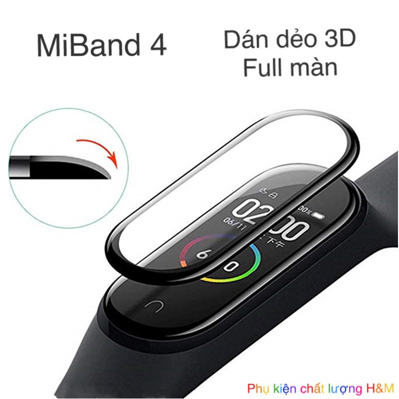 Mi Band - Miếng dán 3D full màn miband 4 / miband 5