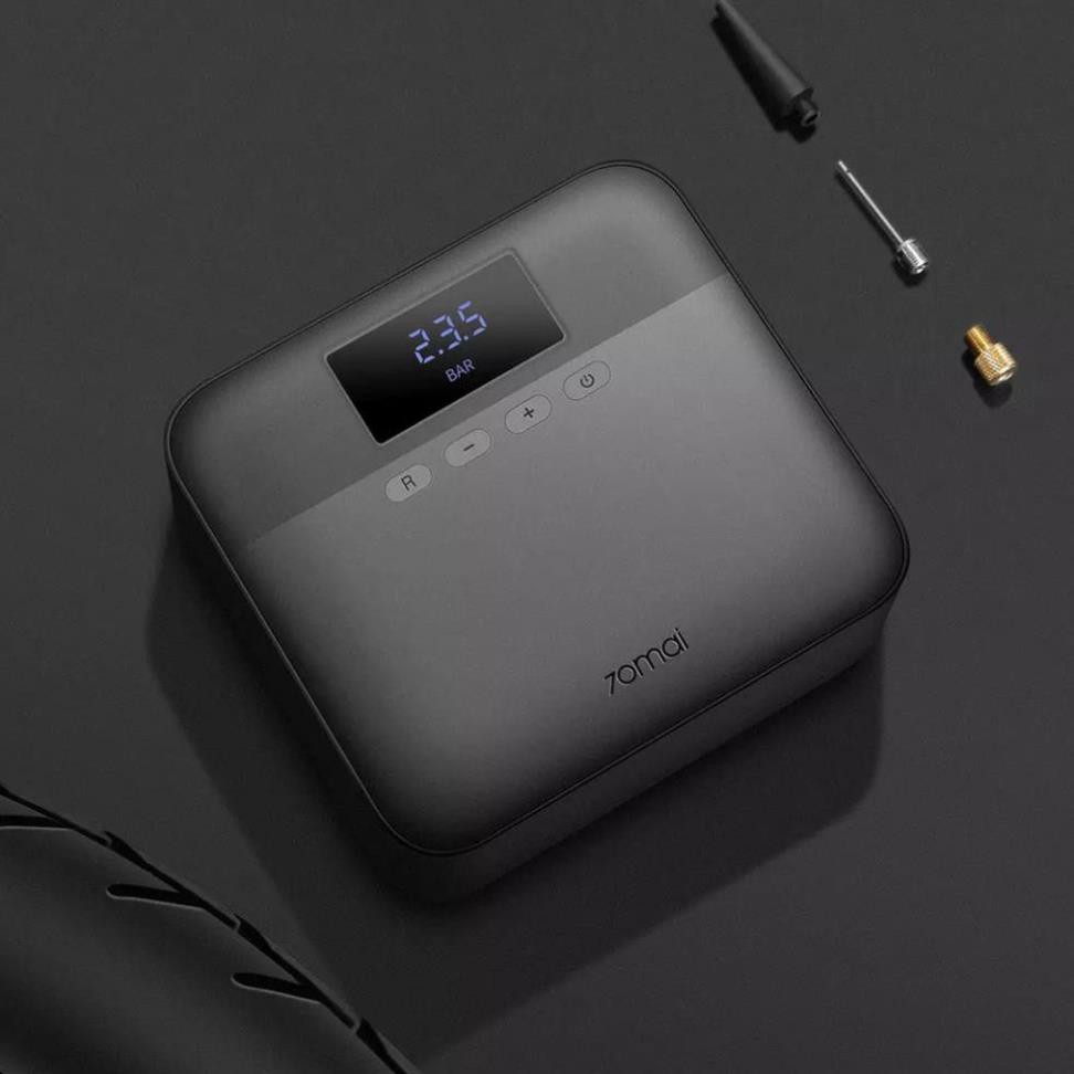 Bơm lốp ô tô Xiaomi 70MAI Lite Midrive TP03 TỰ NGẮT độ ồn thấp mã lực lớn BH 6 THÁNG