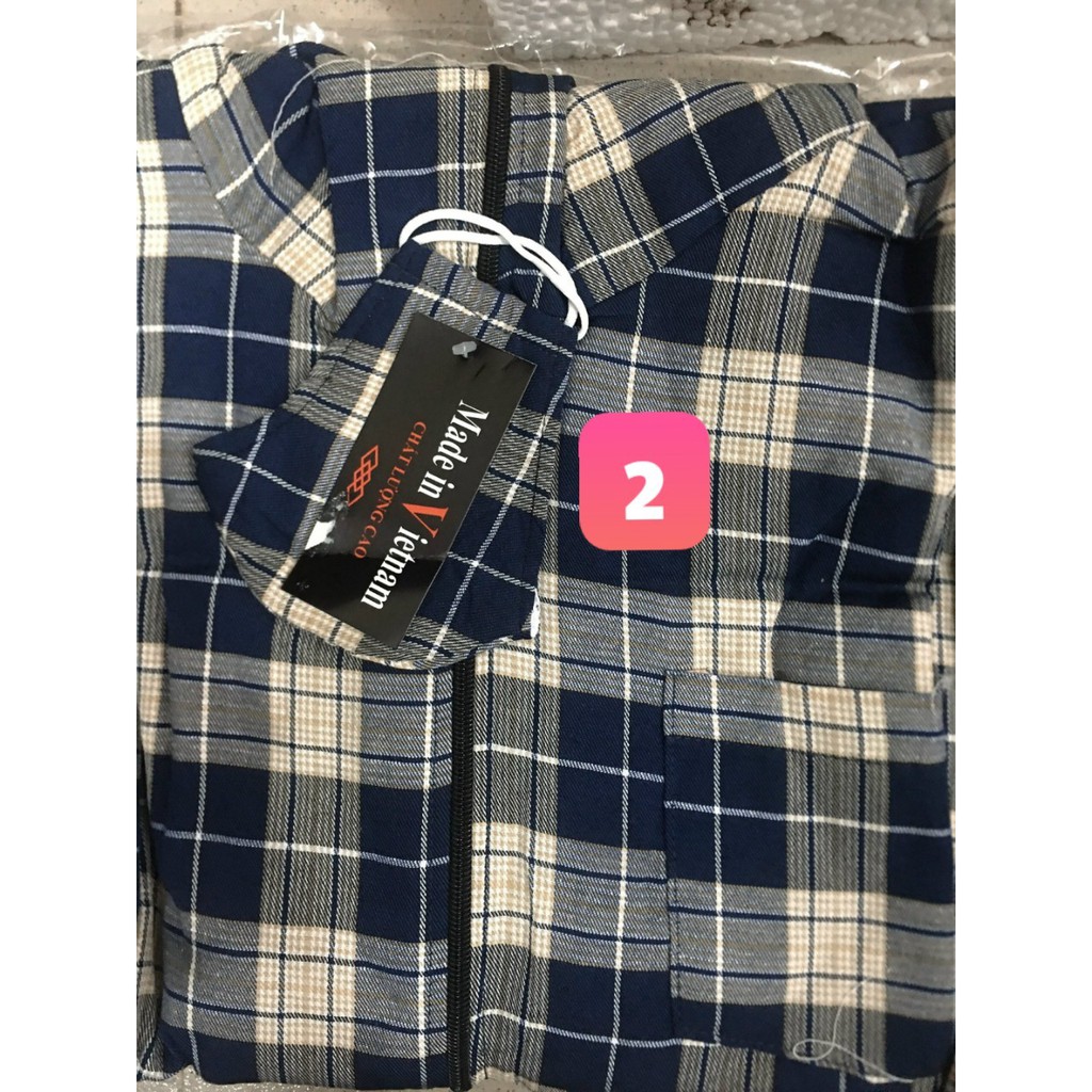 Áo Chống Nắng Nam Hàng 2 Lớp Dày Đẹp Kèm Khẩu Trang, Kẻ Caro, Chất Liệu Vải Kaki Siêu Đẹp | BigBuy360 - bigbuy360.vn