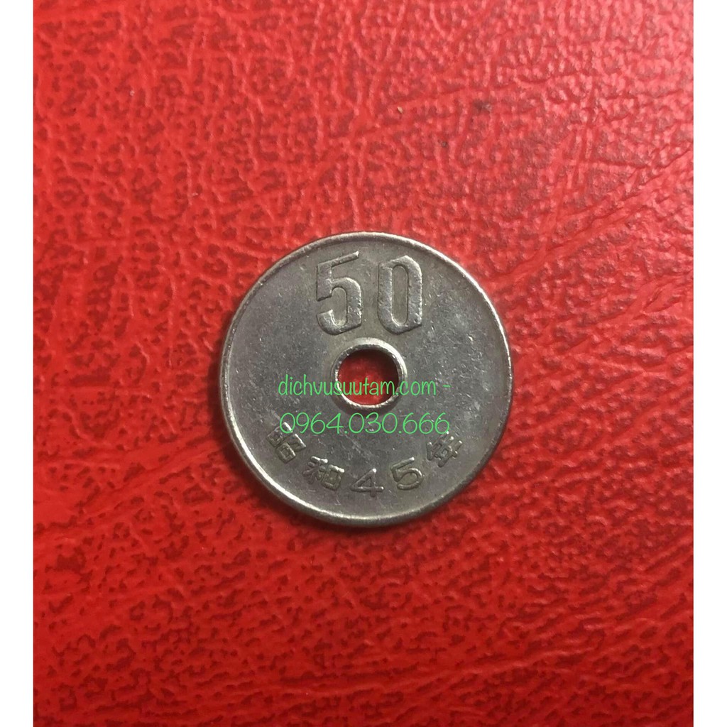 Đồng xu Nhật Bản 50 yên