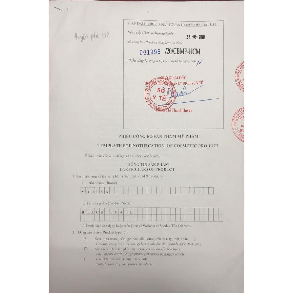 Sữa rửa mặt Black Snail Huyền Phi - Sạch sâu sáng mịn da