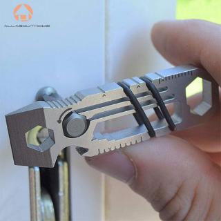 ★ABH★ Tiny Ratchet Multi-Tool Keychain Bottle Opener EDC Hex Wrenches Tool