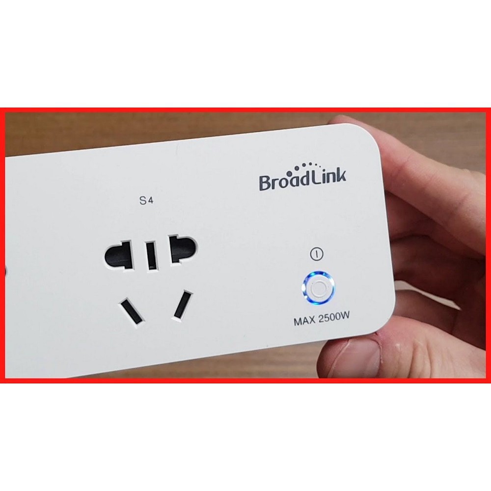 BROADLINK MP1, ổ cắm điện WIFI, 4 cổng, điều khiển độc lập từ xa thông minh