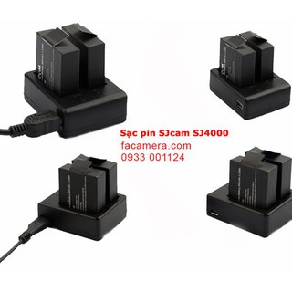 Dual-slot battery charger - sạc đôi sj4000, sj5000