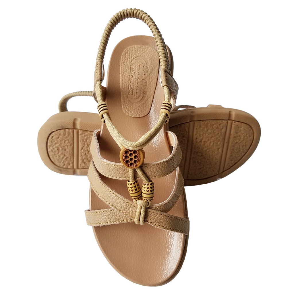 Giày Sandal Nữ BIGBEN Da Bò Thật Cao Cấp SDN35