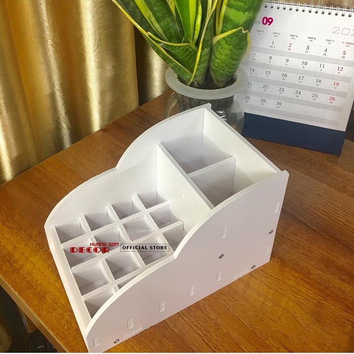 Kệ đựng mỹ phẩm mini kết hợp khay đựng son tiện dụng