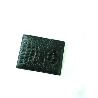 (BÓP VÍ NAM DA BÒ 100%) dập vân cá sấu
