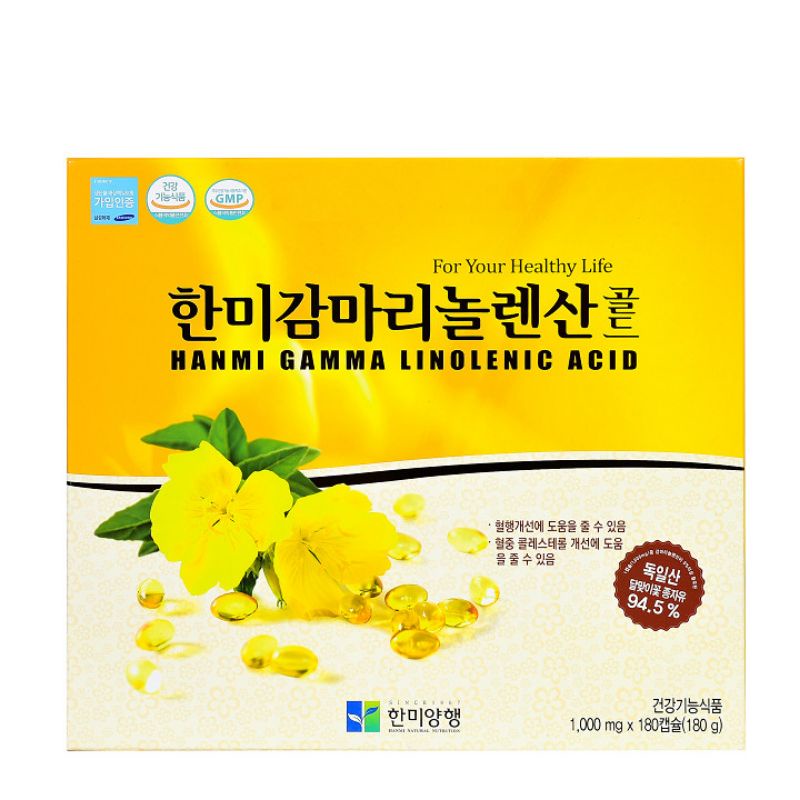 Tinh dầu hoa anh thảo hàn quốc 100mg x 30 viên - Nội tiết tố nữ