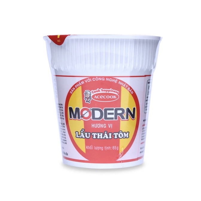 Thùng mì Modern lẩu Thái tôm 24ly x 65g | BigBuy360 - bigbuy360.vn