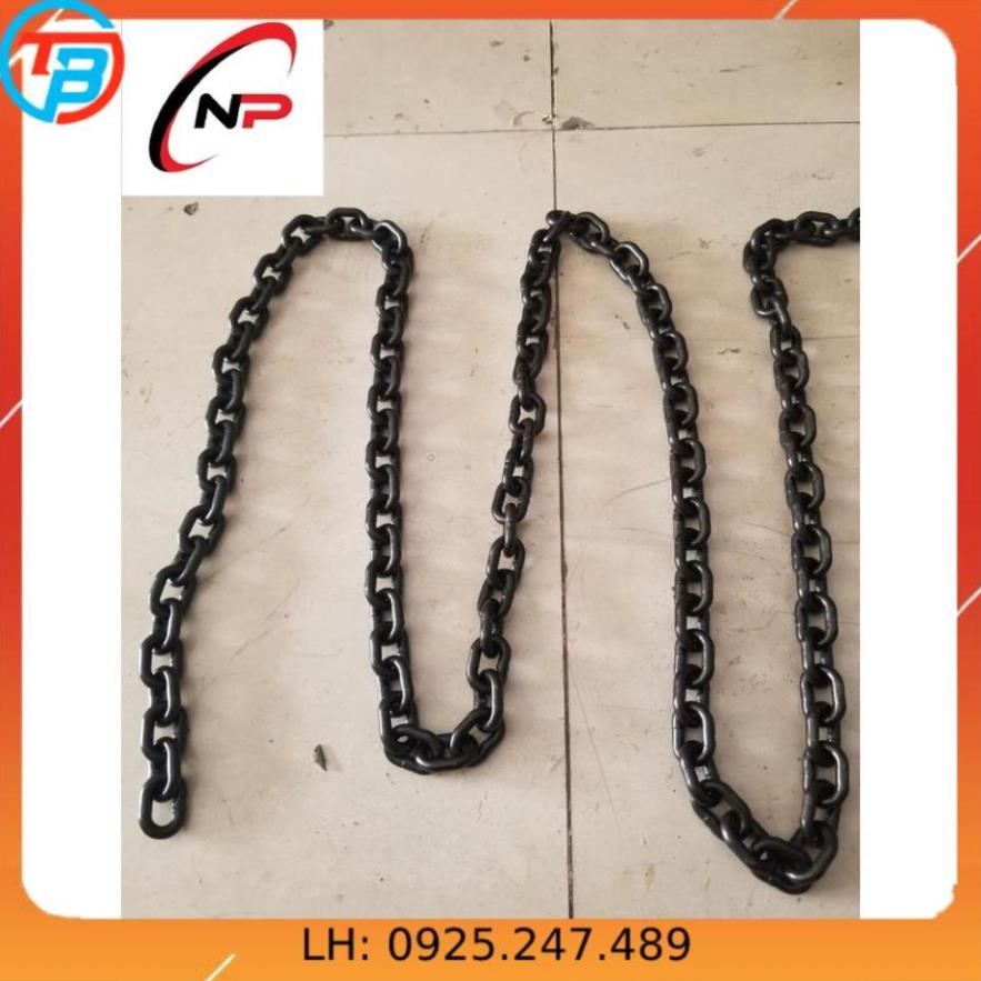 Dây xích đúc tải cao đen công nghiệp phi 6mm.loại tải và chịu lực cưc tốt.kimkhinhatphat