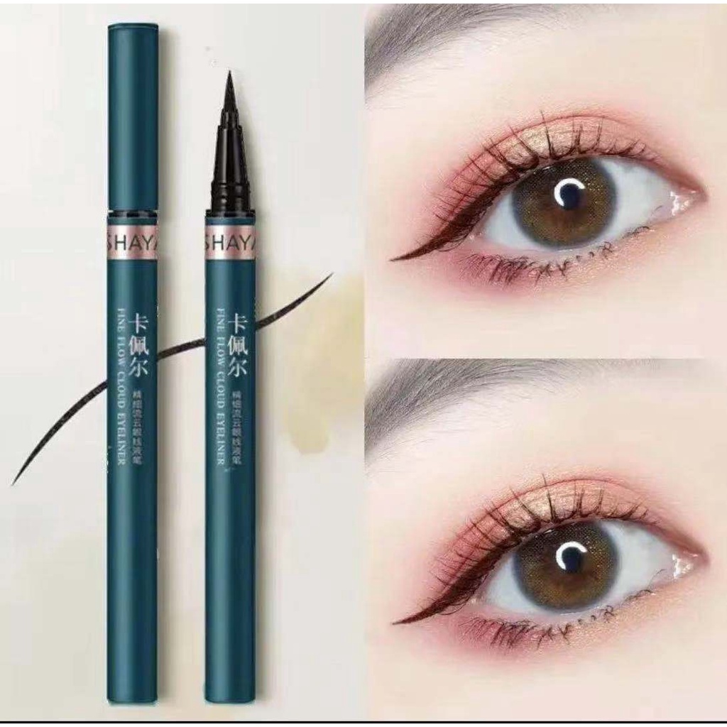 Bút kẻ mắt lâu trôi chống thấm nước và mồ hôi không lem trang điểm đơn giản