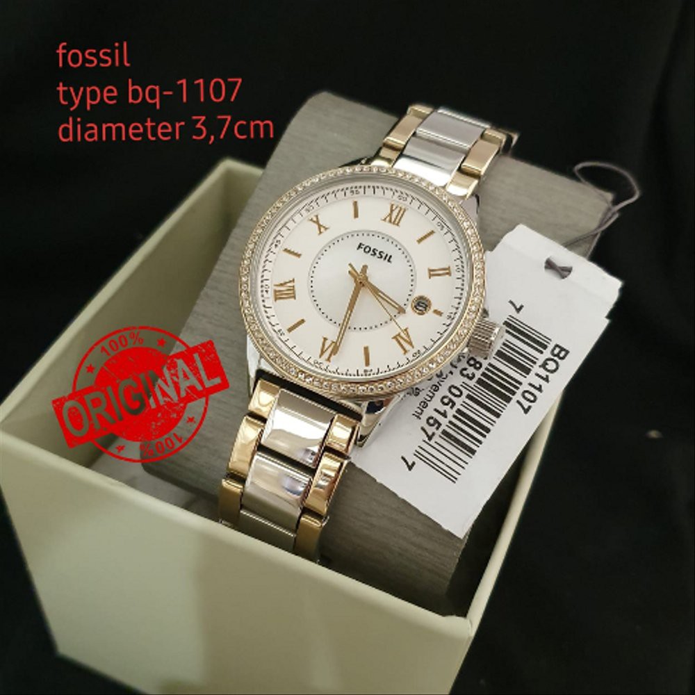 Đồng Hồ Fossil Nữ BQ1107 Chính Hãng 38mm (Xách Tay)