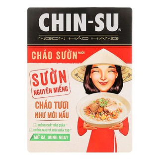 E - Cháo Tươi Chinsu Sườn Hộp 300G