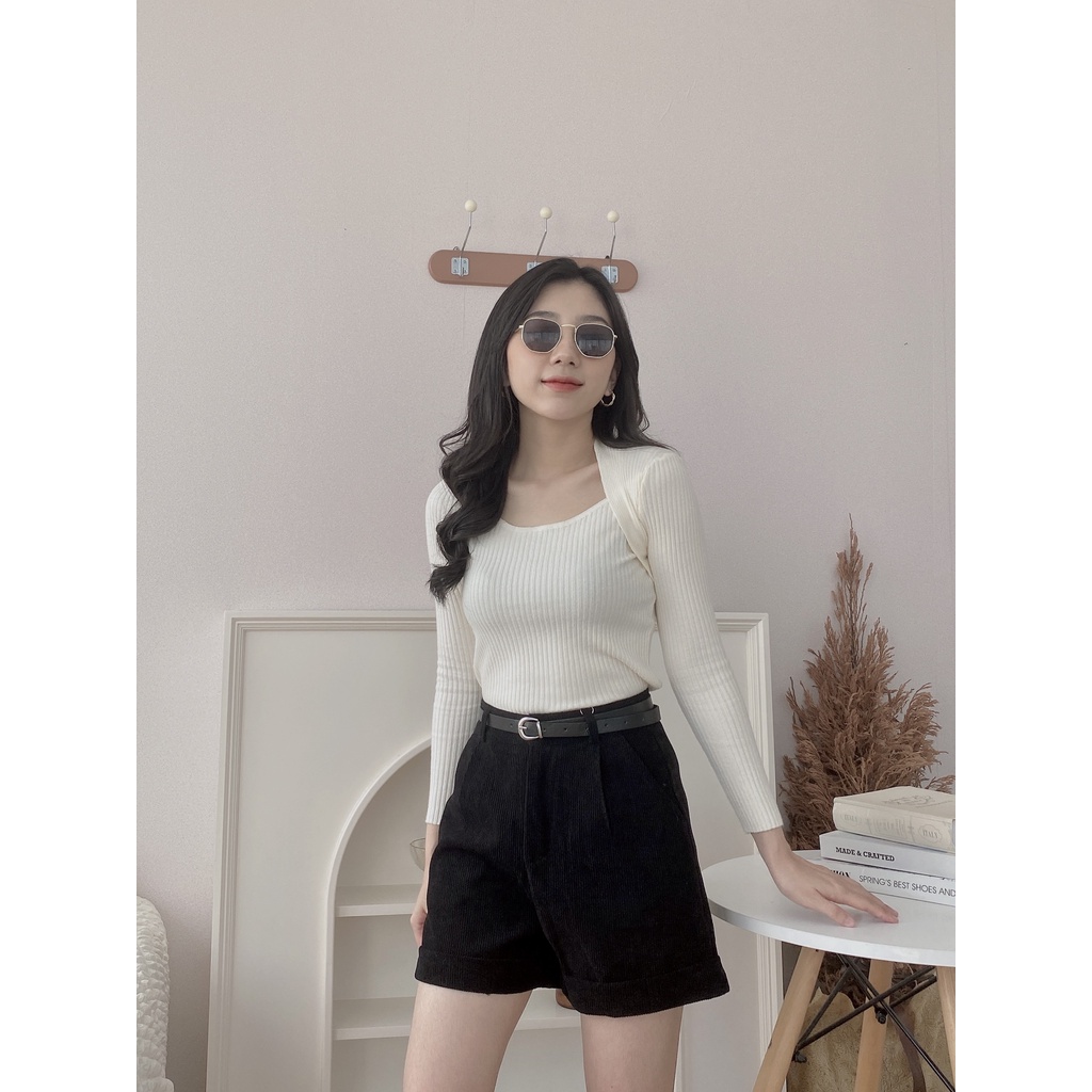 ÁO LEN ĐU SÁT CỔ VUÔNG | BigBuy360 - bigbuy360.vn