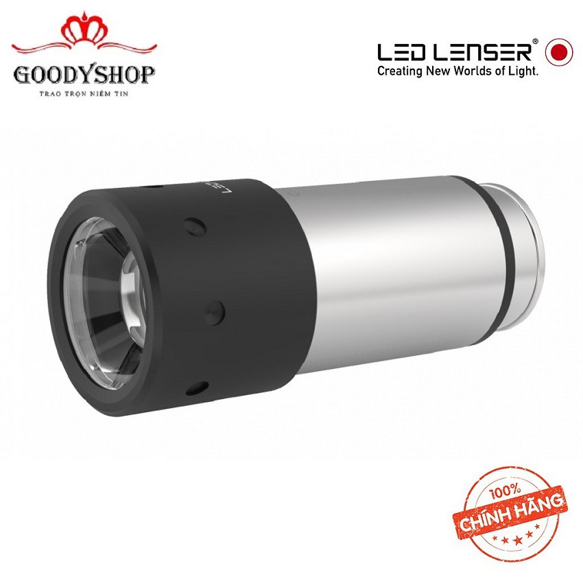 [Đèn Pin Cao Cấp Led Lenser] Automotive Black/ Silver-GOODYSHOP