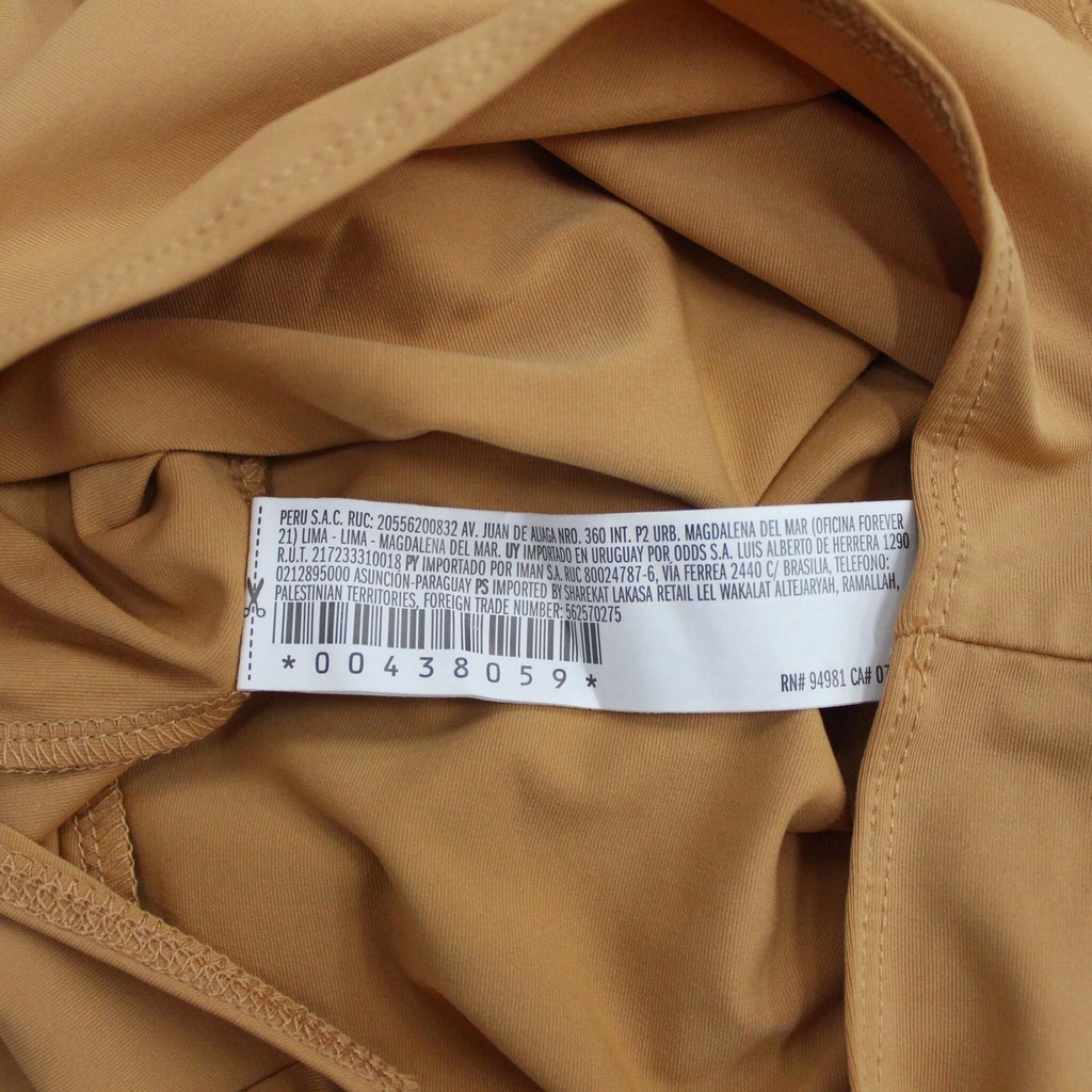 Q8967 - Bodysuit thun 2 dây F21, trơn