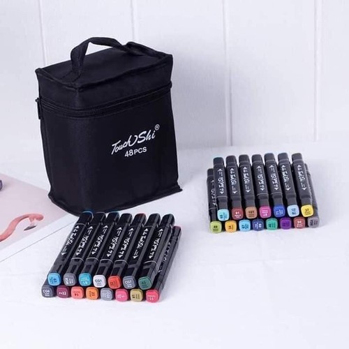 Bút màu Maker TouchCool Túi Vải Bộ 30/60/80 màu,vẽ anime phong cảnh