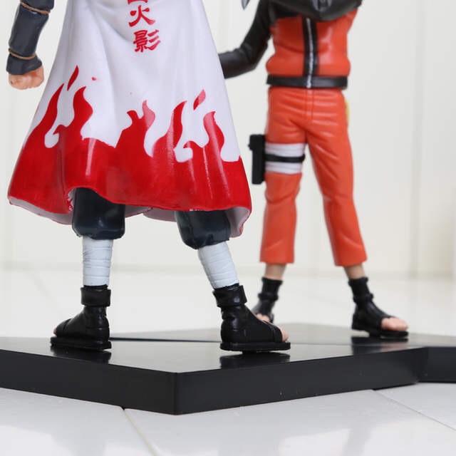 Set 2 Mô Hình Naruto + Namikaze Minato 16cm