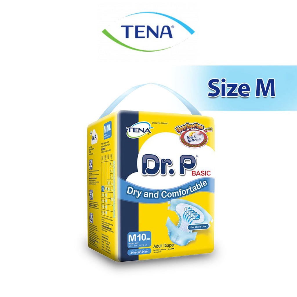 [MUA 1 TẶNG 1] Tã dán người lớn Dr.P size M10/L8/XL8 siêu thấm chống tràn cao cấp Tặng 1 gói giấy rút ngẫu nhiên