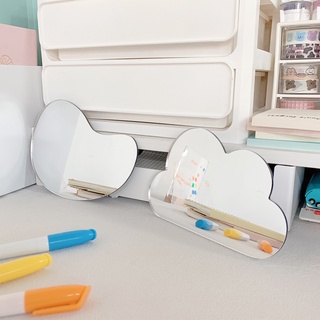 Gương Trang Điểm Mini Hình Đám Mây Kiểu Hàn Quốc Dùng Làm Đạo Cụ Chụp Ảnh