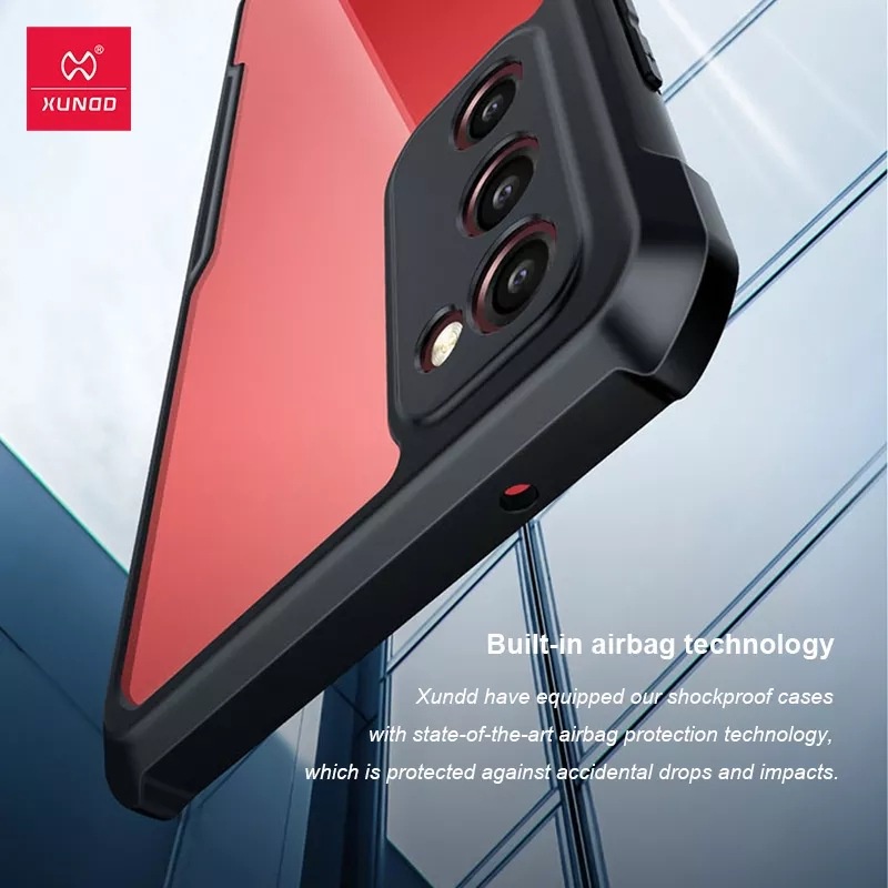 Ốp lưng Samsung S20 FE hiệu Xundd lưng trong viền màu chống sốc chống va đập mạnh