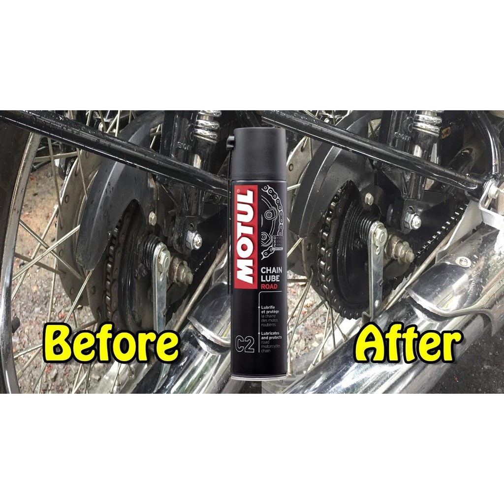 Chai xịt sên dưỡng sên Motul Chain Lube C2