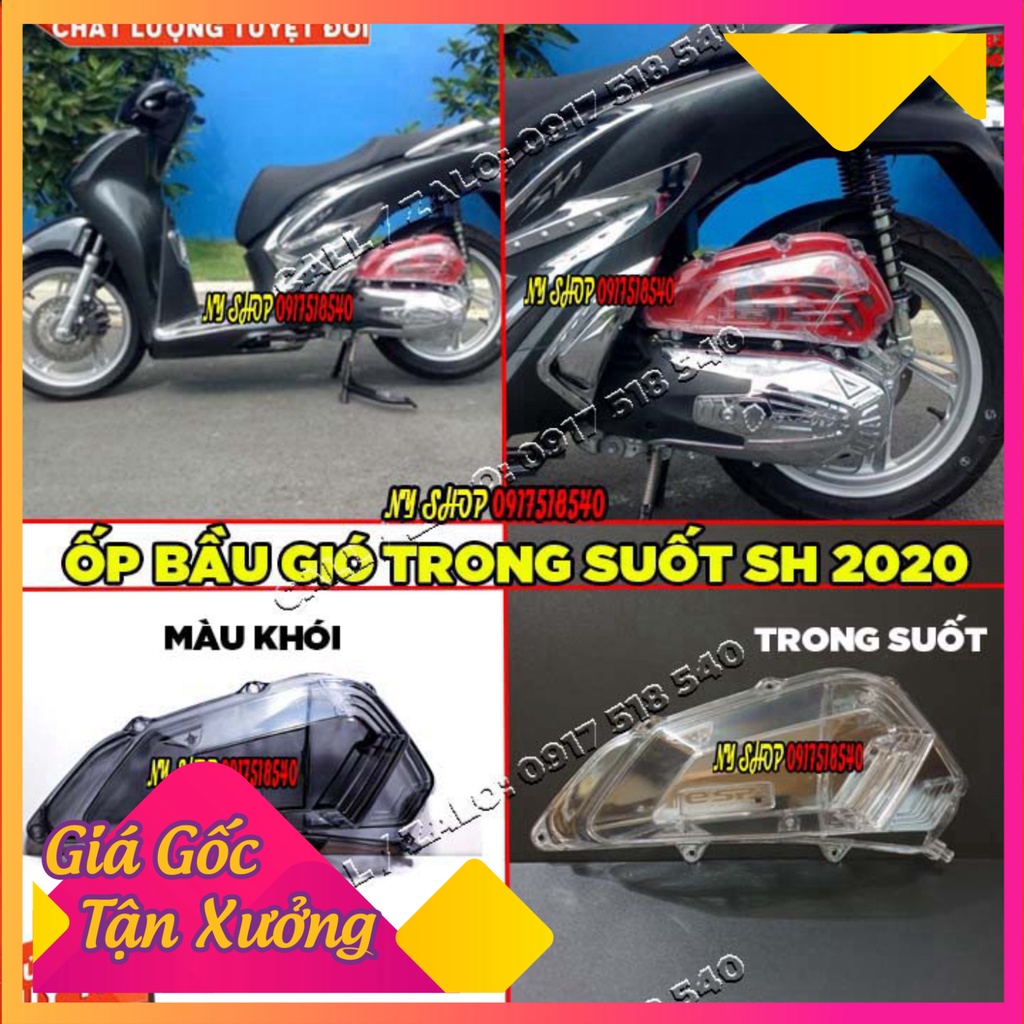 🥇 ★ PÔ E ( BẦU GIÓ ) SH 2020 TRONG SUỐT ( NEW)  ★ 🥇 (Ảnh Sp thật)