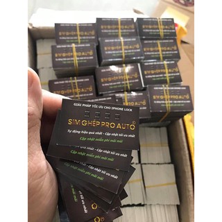 Sim Ghép Pro Auto THẦN THÁNH
