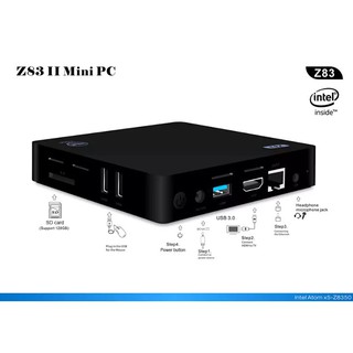 Mini PC Z83ii Ram 2G chip Intel Z8350 Window 10