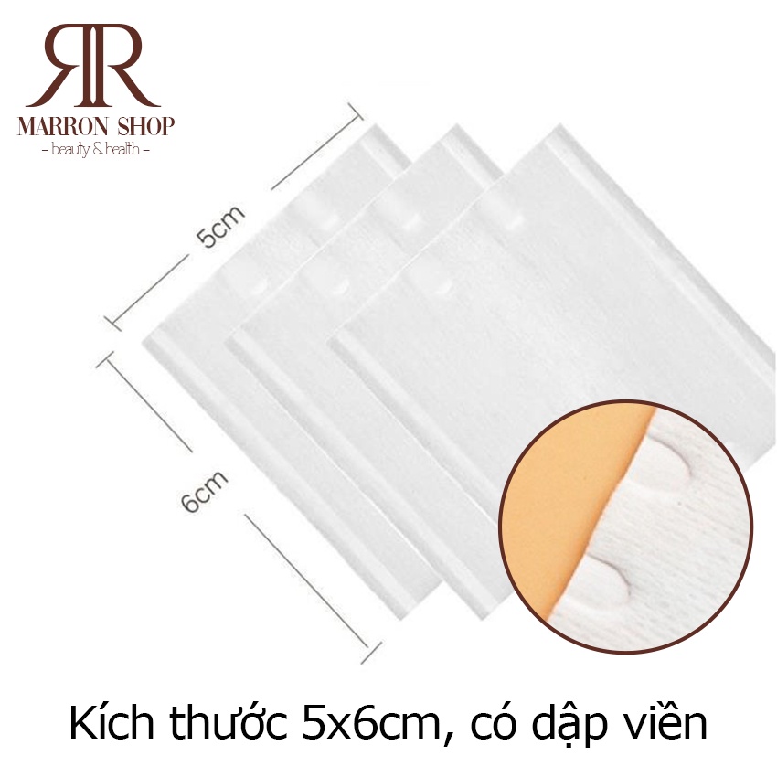 Bông tẩy trang 222 miếng cotton pads 3 lớp