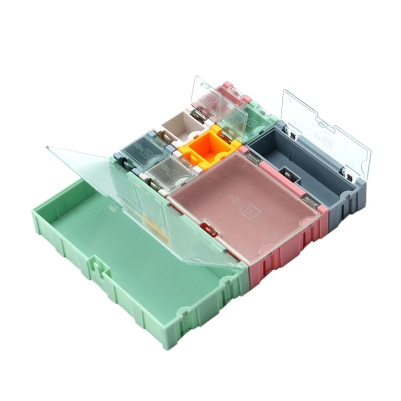 Hộp Đựng Linh Kiện Điện Tử SMT IC Nhiều Màu Sắc DIY