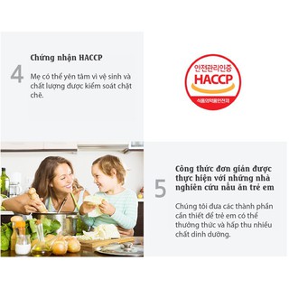 Muối ăn dặm cho bé Bebefood Hàn Quốc cho bé từ 9M+