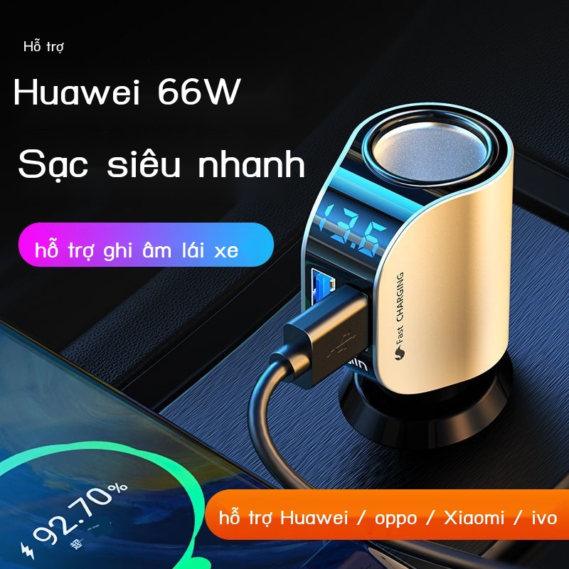 Tẩu Sạc Chuyển Đổi Bật Lửa usb Đa Năng Cho Xe Hơi