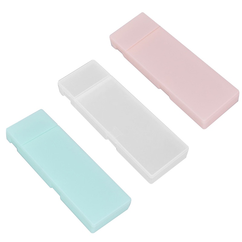 Set 3 Túi Đựng Bút Chì Trong Suốt Sức Chứa Lớn / Vừa / Nhỏ Tiện Dụng Cho Học Sinh