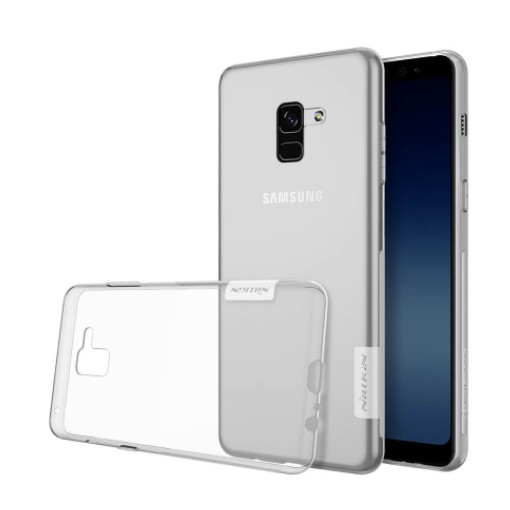 Ốp lưng dẻo Nillkin xịn Galaxy A8 2018 - Trong suốt