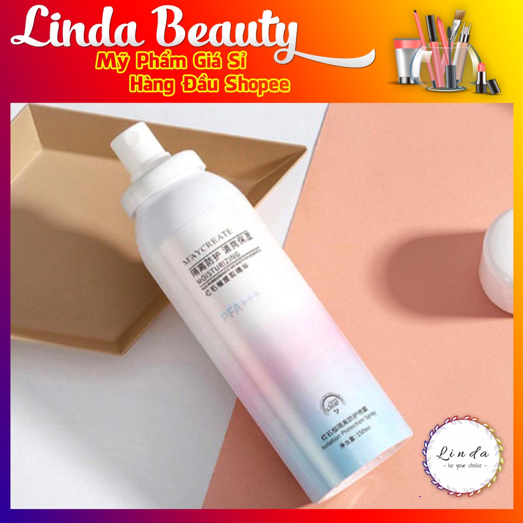 [SHOPEE TRỢ GIÁ] Xịt make up chống nắng hãng Maycreate hàng nội địa Trung