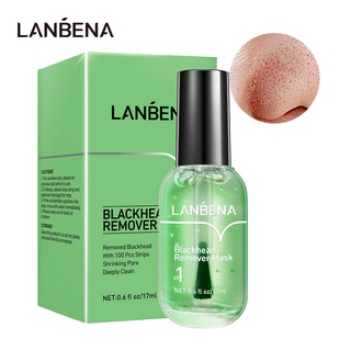 Serum LANBENA loại bỏ mụn đầu đen làm sạch sâu làn da 17ml