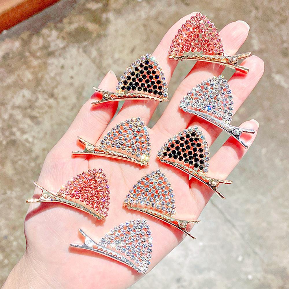 Kẹp Tóc Hình Tai Mèo Dễ Thương Phong Cách Hàn Quốc Cho Nữ|Kẹp Tóc