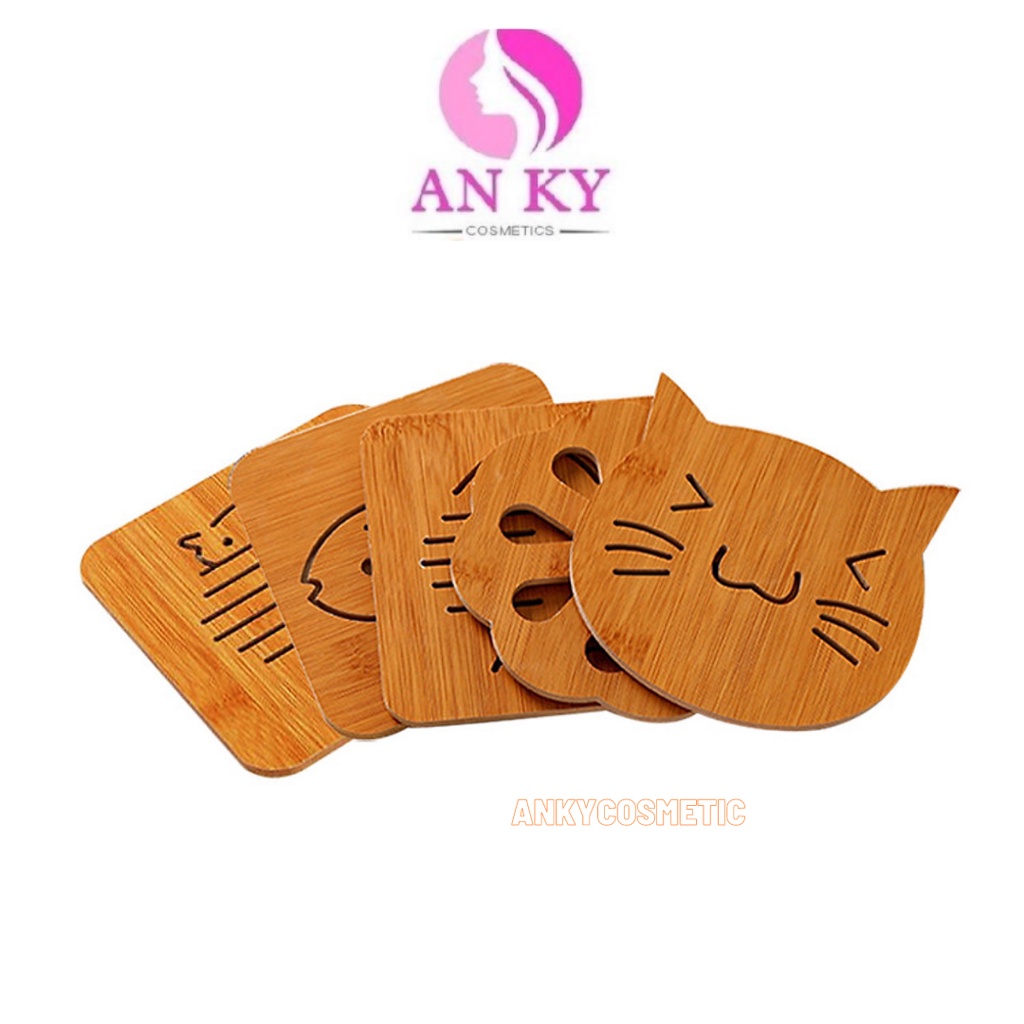 Miếng Lót Nồi Gỗ Nhiều Hình (giao ngẫu nhiên)