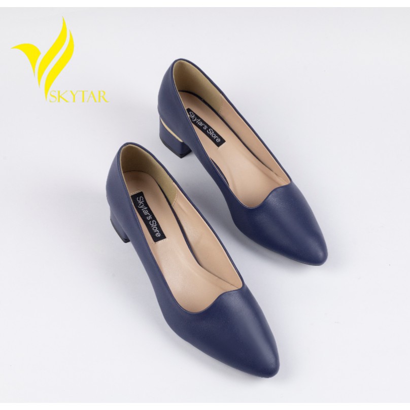 sandal Skytar-giày cao gót công sở 3cm G23