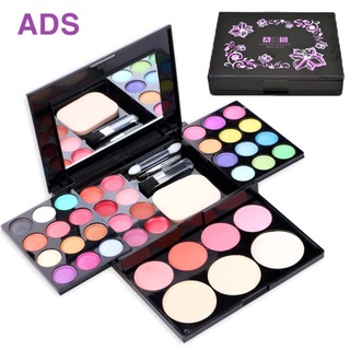 Bộ make-up ADS màu mắt, má, son môi, phấn