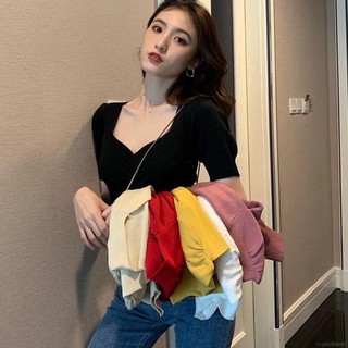 Áo Nữ Tay Ngắn Phong Cách Hàn Quốc Thời Trang